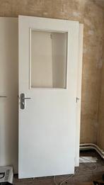 Gratis - badkamer deur met slot, Ophalen, Zo goed als nieuw, Binnendeur, 200 tot 215 cm