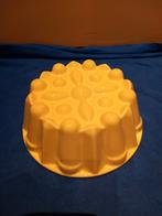 Antieke gele puddingvorm, Ophalen of Verzenden