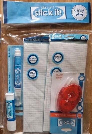Stick-it Adhesive Value Bag STI 9001, Hobby en Vrije tijd, Kaarten | Zelf maken, Nieuw, Overige typen, Overige thema's, Ophalen of Verzenden