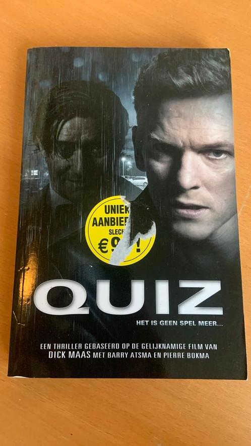 Dick Maas - Quiz, Boeken, Thrillers, Zo goed als nieuw, Nederland, Ophalen of Verzenden