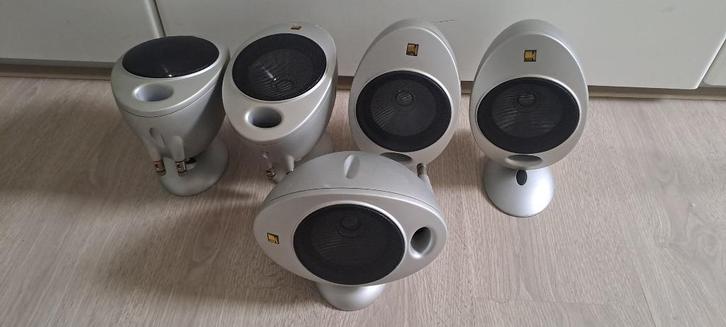 KEF surround set HTS 2001 KHT 2005.2, Audio, Tv en Foto, Home Cinema-sets, Gebruikt, Overige spelers, 5.1-systeem, 70 watt of meer