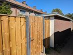 schutting 18m   10 delen 180cm + Zwart betonnen palen + poor, Tuin en Terras, Schuttingen, Ophalen, 1 tot 2 meter, 6 meter of meer
