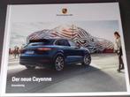 Porsche Cayenne Coupe 2019 + Cayenne 2018 folder/brochure, Ophalen of Verzenden, Zo goed als nieuw, Overige merken