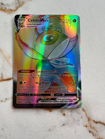 Celebi VMAX Pokémonkaart - Beschadigd beschikbaar voor biedingen