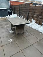 Mooie eet tuintafel van Nijhof, Tuin en Terras, Ophalen, Gebruikt, Rechthoekig, Aluminium