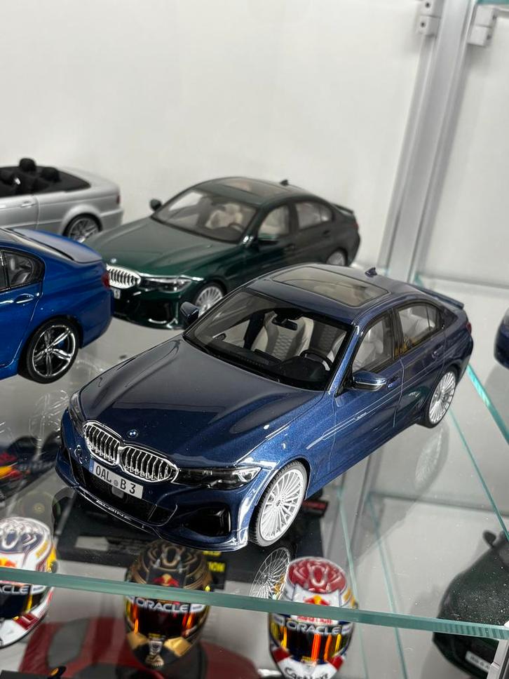 1:18 Alpina B3 Dealer Editie Blauw - Vitrine Staat, Hobby en Vrije tijd, Modelauto's | 1:18, Zo goed als nieuw, Auto, Overige merken