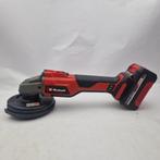 Einhell Axxio 18/125 Haakse Slijper met Accu || Nu €74,99, Ophalen of Verzenden, Zo goed als nieuw, Minder dan 700 watt, Haakse handslijpmachine