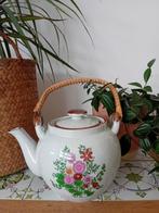 Vintage wildflower theepot met bloemmotief, Ophalen of Verzenden