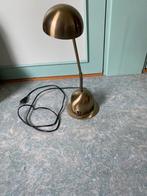Brons kleurige bureau lamp, Huis en Inrichting, Lampen | Tafellampen, Ophalen of Verzenden, Zo goed als nieuw, Minder dan 50 cm