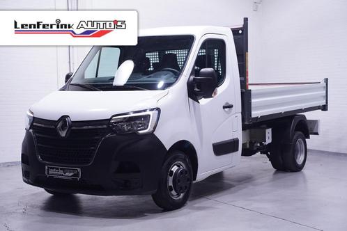 Renault Master 2.3 DCi 130 pk Dubbel Lucht Kipper, Trekhaak, Auto's, Bestelauto's, Bedrijf, Te koop, ABS, Airconditioning, Alarm
