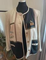 Speciaal linnen trachtenjasje maat 42, Kleding | Dames, Verzenden, Zo goed als nieuw, Maat 42/44 (L)