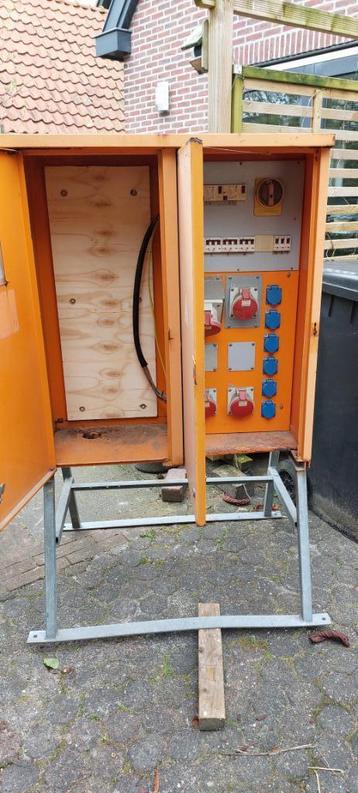 63A Bouwmeterkast bouwkast bouwstroomkast meterkast  beschikbaar voor biedingen