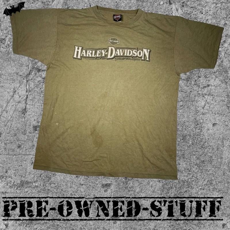 Origineel Vintage Harley Davidson T-shirt Size:XXL HD=022, Vintage, Verzenden, Vintage, Vintage