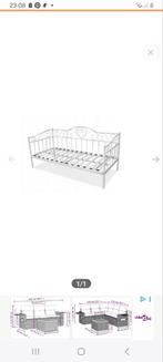 Mooi meidenbed, Gebruikt, 90 cm, Eenpersoons, Overige typen