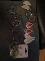 Lot Grof Oorbellen - 8 Paar, Overige materialen, Hangers, Overige kleuren, Ophalen of Verzenden