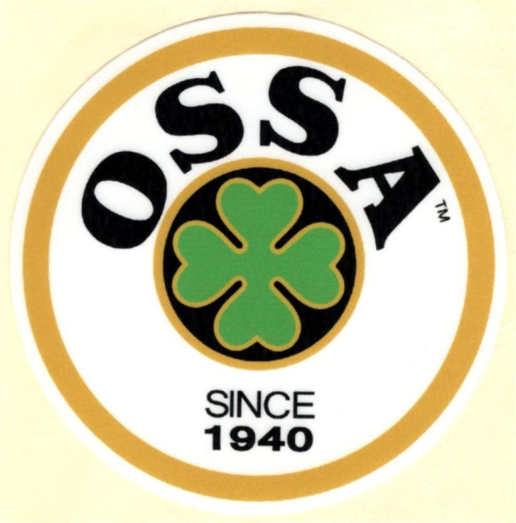 OSSA Since 1940 sticker #3, Motoren, Accessoires | Stickers, Ophalen of Verzenden