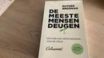Rutger Bregman - De meeste mensen deugen, Boeken, Ophalen of Verzenden, Zo goed als nieuw, Rutger Bregman