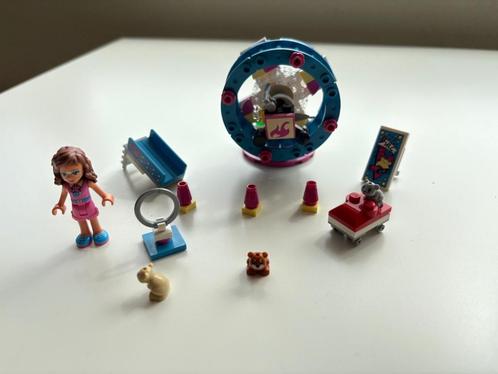Lego Friends 41383 - Olivia's Hamsterspeelplaats, Kinderen en Baby's, Speelgoed | Duplo en Lego, Zo goed als nieuw, Lego, Complete set