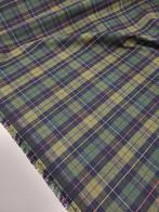 Lap tartan flanel Schotse ruit polywol 2 meter, Wol, 120 cm of meer, Ophalen of Verzenden, Nieuw