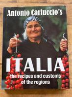 Antonio Carluccio’s ITALIA kookboek Italiaans Engelstalig, Ophalen of Verzenden, Italië, Zo goed als nieuw