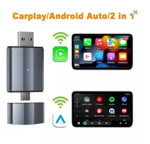 Draadloos Carplay USB, Auto diversen, Carkits, Nieuw, Ophalen of Verzenden