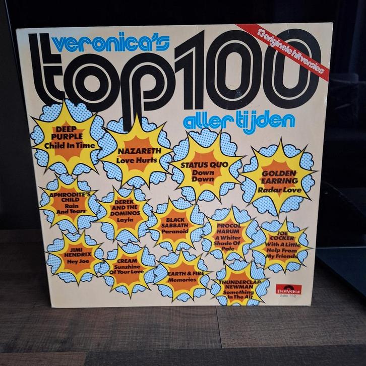 Veronica top 100 lp, Cd's en Dvd's, Vinyl | Verzamelalbums, Gebruikt, Pop, 12 inch, Ophalen of Verzenden
