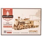 Robotime Prime Steam Express MC501 Bouwpakket Nieuw, Hobby en Vrije tijd, Modelbouw | Overige, Groter dan 1:32, Nieuw, Ophalen of Verzenden