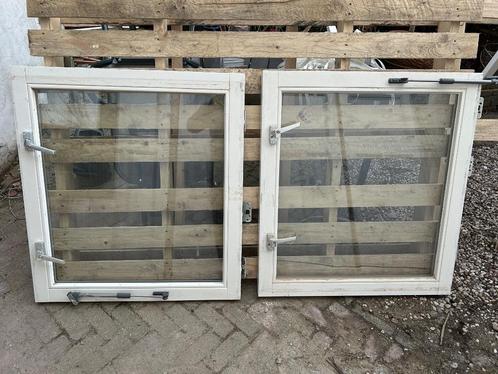 Ramen hr++ glas 3 stuks klapraam kantelraam, Doe-het-zelf en Verbouw, Glas en Ramen, Gebruikt, Gevelraam of Ruit, 80 tot 120 cm