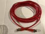 RG58 BNC male- male rood 5 meter kabel, Ophalen of Verzenden, Zo goed als nieuw, NA, NA