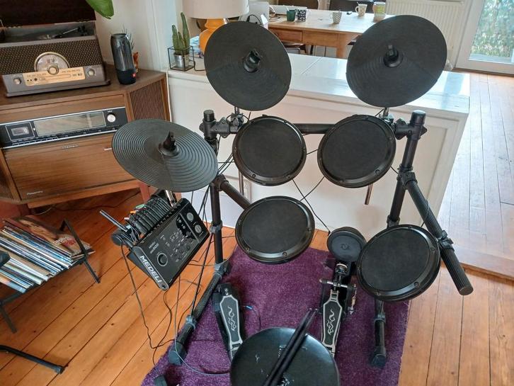E-drumstel – ideaal voor beginners!, Muziek en Instrumenten, Drumstellen en Slagwerk, Overige merken, Elektronisch, Ophalen
