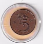 5 Cent 1967 b  Zeer Netjes, Postzegels en Munten, Munten | Nederland, Verzenden, Koningin Juliana, 5 cent, Losse munt