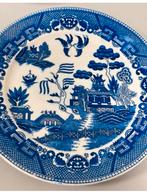 2X antiek Bord 1940 Blue Willow Japan Japans japanese borden, Ophalen of Verzenden