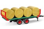 Bruder: 02220 Aanhanger met Hooibalen, Kinderen en Baby's, Speelgoed | Speelgoedvoertuigen, ., Nieuw, Ophalen of Verzenden, .