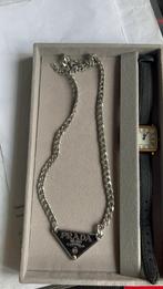 Prada ketting, Verzenden, Nieuw, Zilver, Zilver