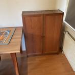 Ikea Billy boekenkast met deuren , eiken, Huis en Inrichting, Ophalen, Zo goed als nieuw