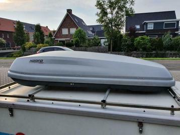 Hapro Carver 8.5 550 liter dakkoffer te huur beschikbaar voor biedingen