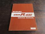 Suzuki GSXR400 GSX-R400 werkplaatshandboek manual, Ophalen of Verzenden, Suzuki