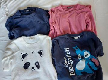 4 sweaters / truien mt 146 - 164 beschikbaar voor biedingen