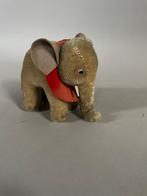 Kleine olifant van de Duitse firma Steiff met knopje in oor, Antiek en Kunst, Antiek | Speelgoed, Ophalen of Verzenden
