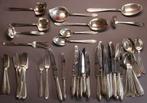 Te koop zwaar verzilverd Keltum-bestek 12-persoons +/- 1950, Huis en Inrichting, Ophalen, Gebruikt, Zilver, Bestekset