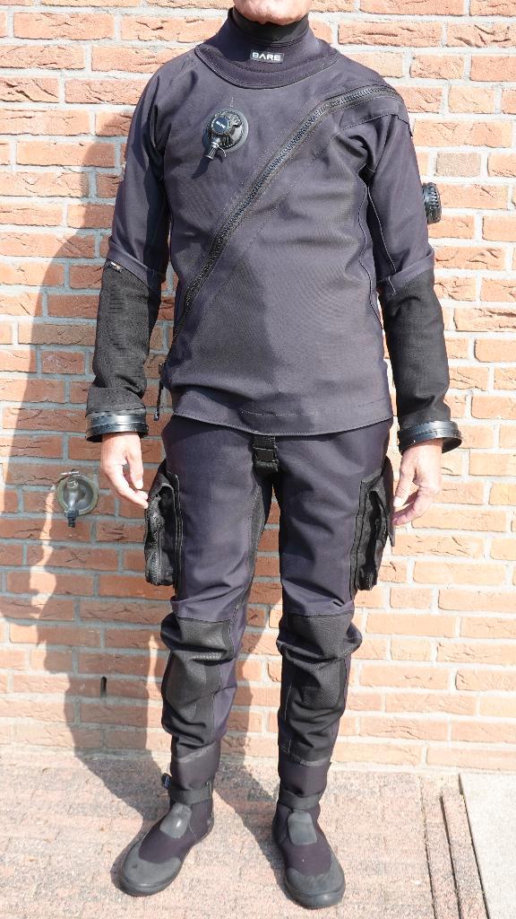Droogpak, Watersport en Boten, Duiken, Gebruikt, Duikpak, Ophalen