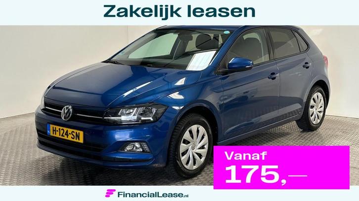 Volkswagen Polo 1.0 TSI Comfortline benzine camera cruisecon, Auto's, Volkswagen, Bedrijf, Lease, Financial lease, Polo, ABS, Achteruitrijcamera