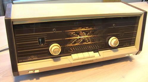 Oude Philips radio uit 1961, Audio, Tv en Foto, Radio's, Gebruikt, Radio, Ophalen