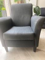 Fauteuil grijs, Huis en Inrichting, Fauteuils, Ophalen, Gebruikt, Minder dan 75 cm, 75 tot 100 cm