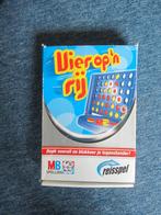 4 op 1 Rij, kleine versie - MB, compleet, Een of twee spelers, Ophalen of Verzenden, Zo goed als nieuw, MB Spellen