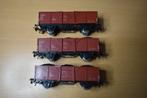 3 Märklin 4431 H0 Open goederenwagon met kolenlading, Wisselstroom, Wagon, Ophalen of Verzenden, Zo goed als nieuw