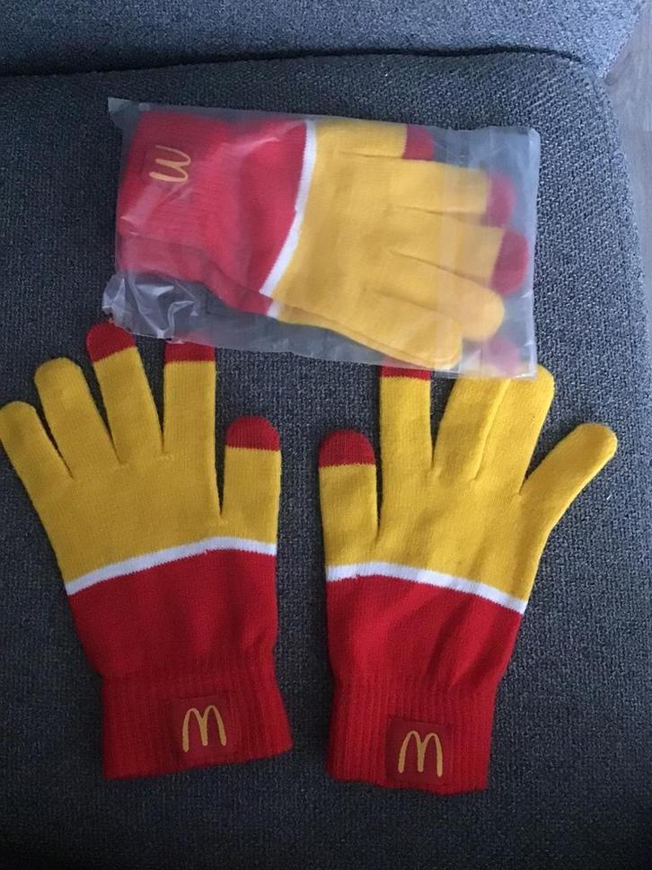 2x McDonald’s Handschoenen – 1x Nieuw in Verpakking!, Kleding | Heren, Mutsen, Sjaals en Handschoenen, Nieuw, Handschoenen, Ophalen of Verzenden