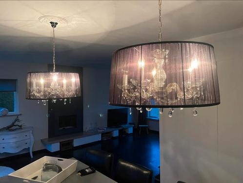 Zeer mooie kroonluchters, Huis en Inrichting, Lampen | Kroonluchters, Zo goed als nieuw, Glas, Stof, Ophalen of Verzenden