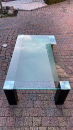 Mooie glazen tafel, Huis en Inrichting, Tafels | Salontafels, Ophalen, 100 tot 150 cm, 50 tot 100 cm, Glas