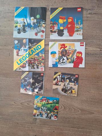 7 Lego folders jaren '80 beschikbaar voor biedingen